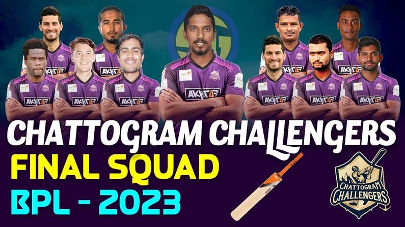 Chattogram Challengers Squad 2023