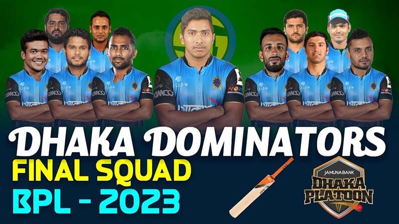 Dhaka Dominators Squad 2023